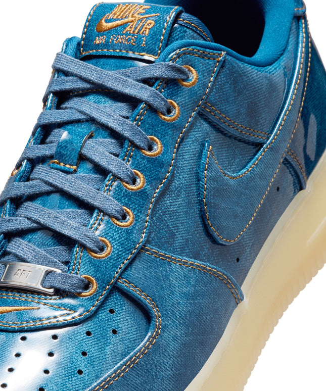 Nike Mens Air Force 1 Retro - Patent Denim