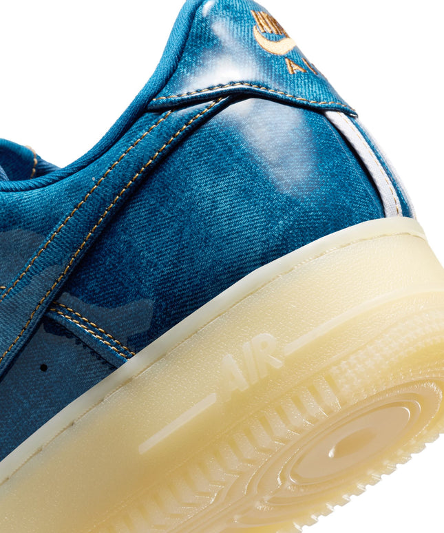 Nike Mens Air Force 1 Retro - Patent Denim