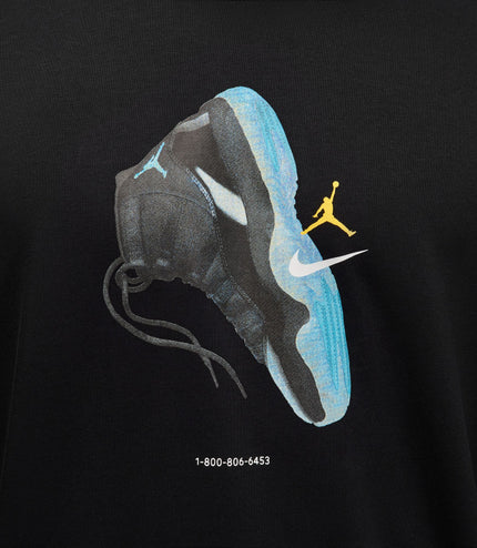 Air Jordan Mens Gamma Fleece Sweatshirt - Black
