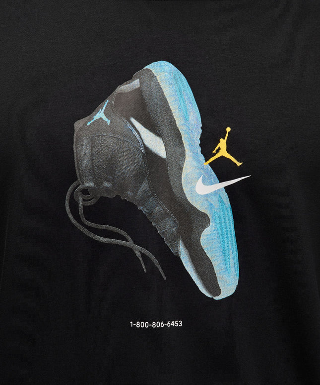 Air Jordan Mens Gamma Fleece Sweatshirt - Black