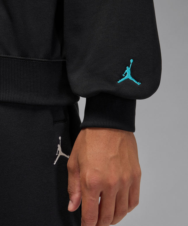 Air Jordan Mens Gamma Fleece Sweatshirt - Black