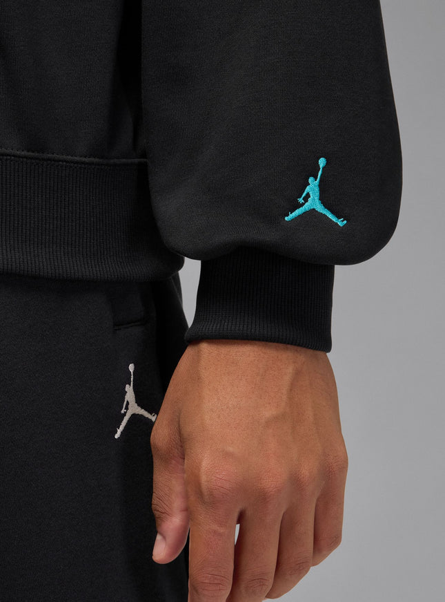 Air Jordan Mens Gamma Fleece Sweatshirt - Black