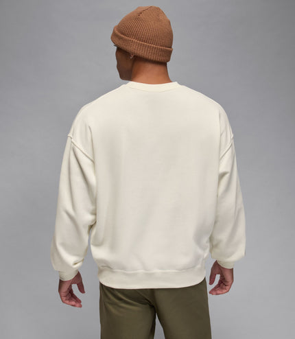 Air Jordan Mens French Terry Realtree Crewneck - Sail