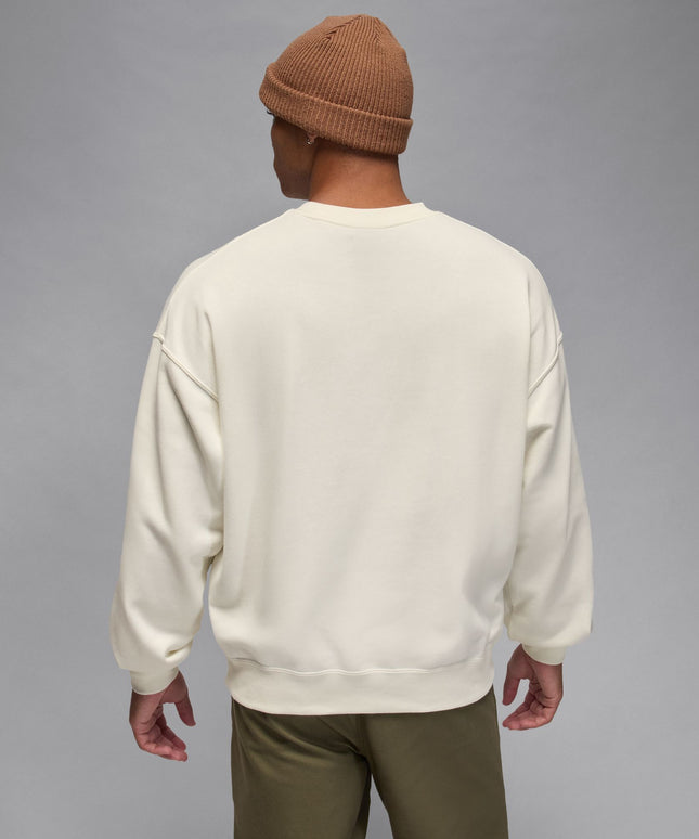 Air Jordan Mens French Terry Realtree Crewneck - Sail