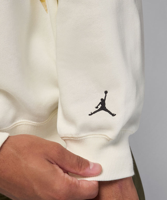 Air Jordan Mens French Terry Realtree Crewneck - Sail