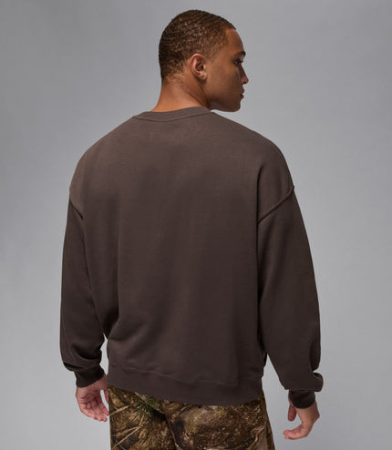 Air Jordan Mens French Terry Realtree Crewneck - Baroque Brown