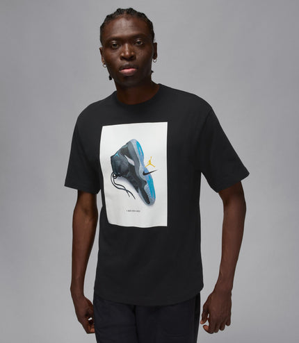 Air Jordan Mens Gamma Tee - Black