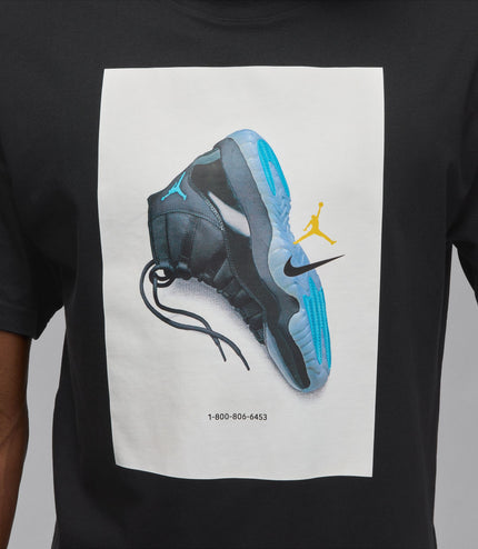 Air Jordan Mens Gamma Tee - Black