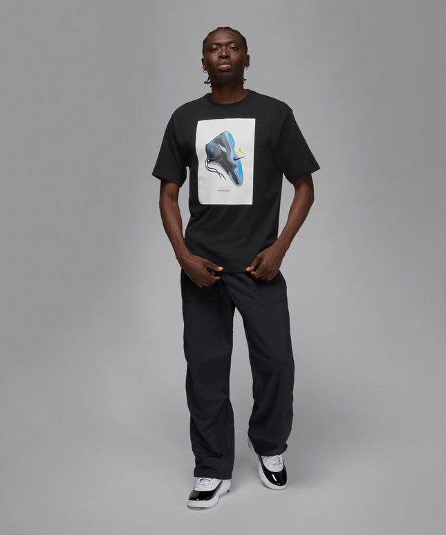 Air Jordan Mens Gamma Tee - Black