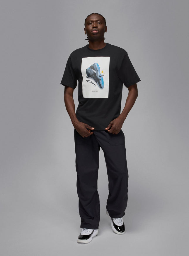 Air Jordan Mens Gamma Tee - Black