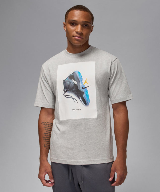 Air Jordan Mens Gamma Tee - Grey