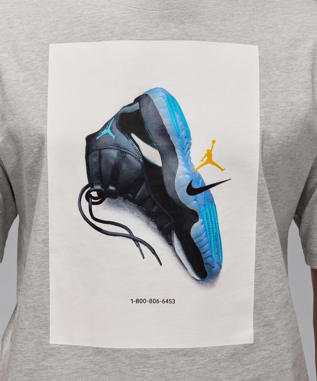 Air Jordan Mens Gamma Tee - Grey
