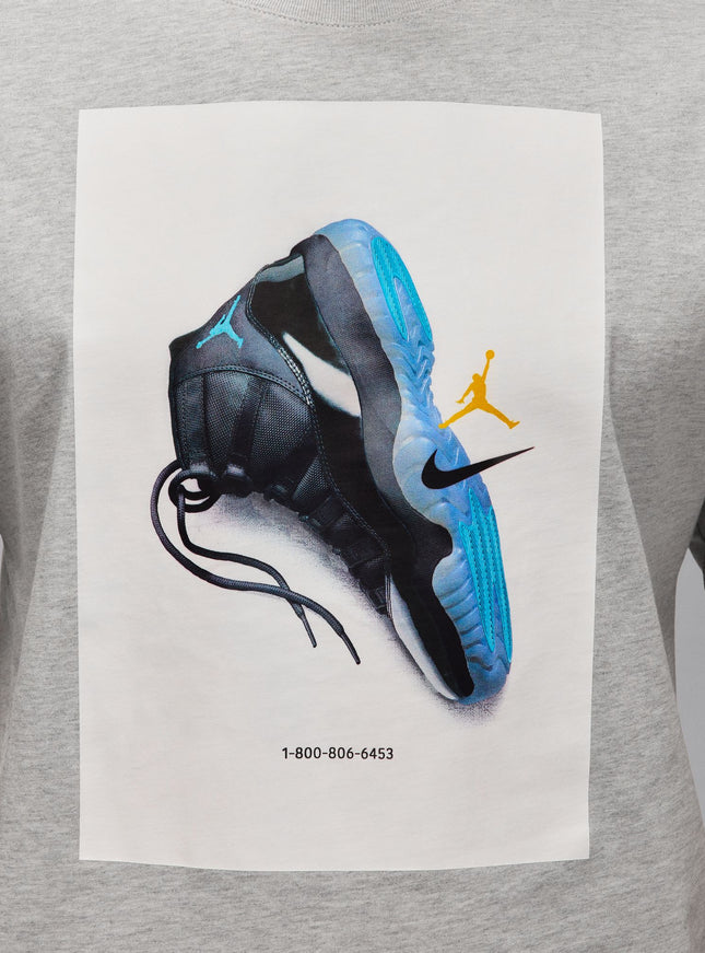 Air Jordan Mens Gamma Tee - Grey