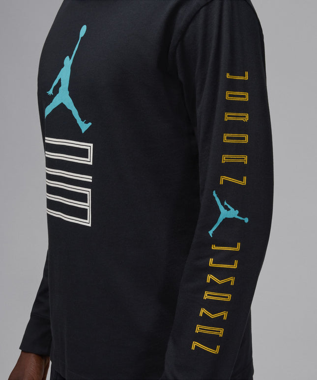 Air Jordan Mens Gamma Long Sleeve - Heather Grey