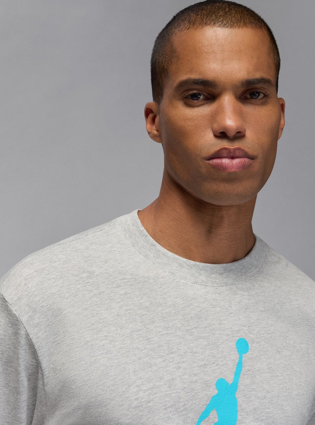 Air Jordan Mens Gamma Long Sleeve - Heather Grey