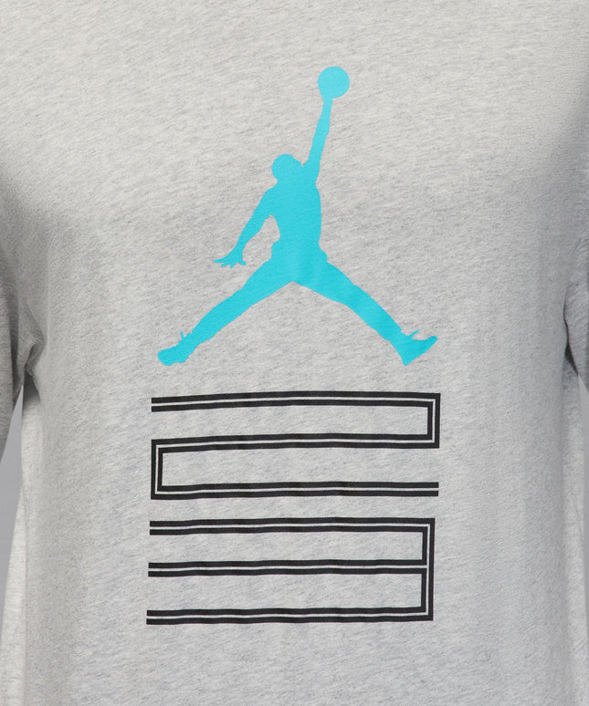 Air Jordan Mens Gamma Long Sleeve - Heather Grey