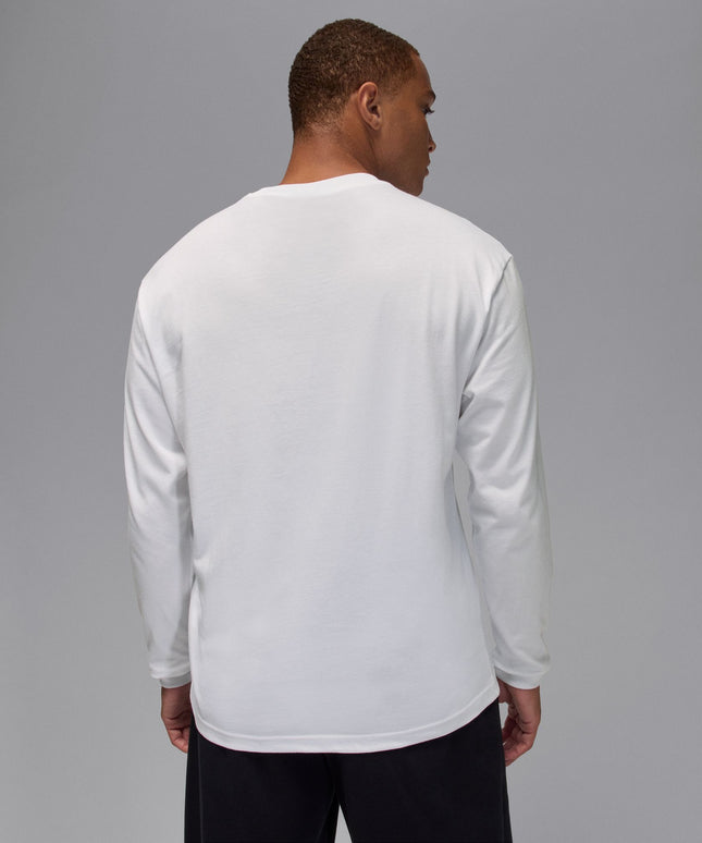 Air Jordan Mens Gamma Long Sleeve - White