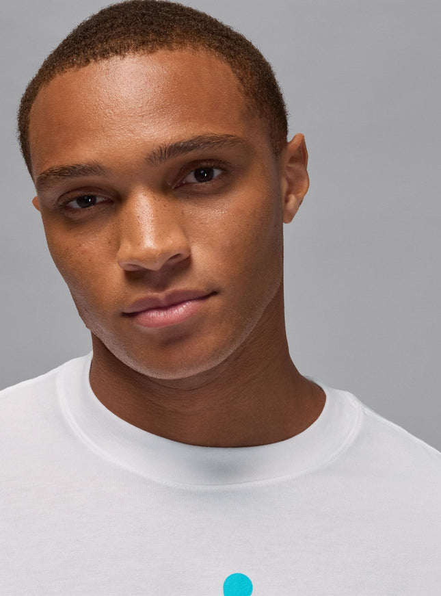 Air Jordan Mens Gamma Long Sleeve - White