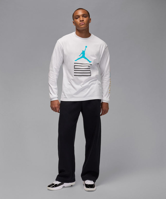 Air Jordan Mens Gamma Long Sleeve - White