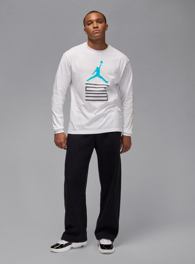 Air Jordan Mens Gamma Long Sleeve - White