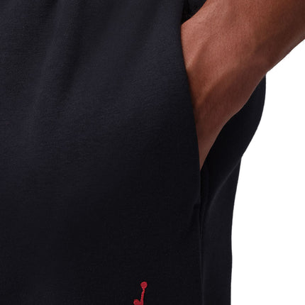 Air Jordan Mens Brooklyn Cuffed Pants - Black