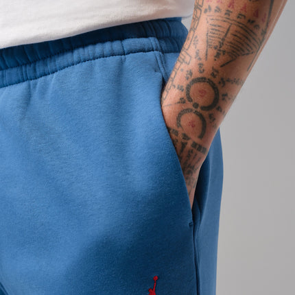 Air Jordan Mens Fleece Open Hem Sweatpants - True Blue