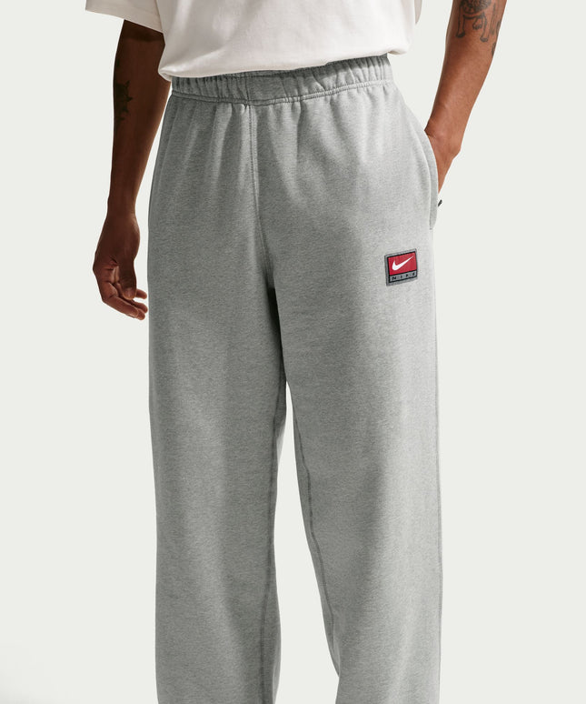 Nike Mens Solo Swoosh Joggers - Grey/White
