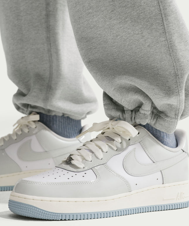 Nike Mens Solo Swoosh Joggers - Grey/White