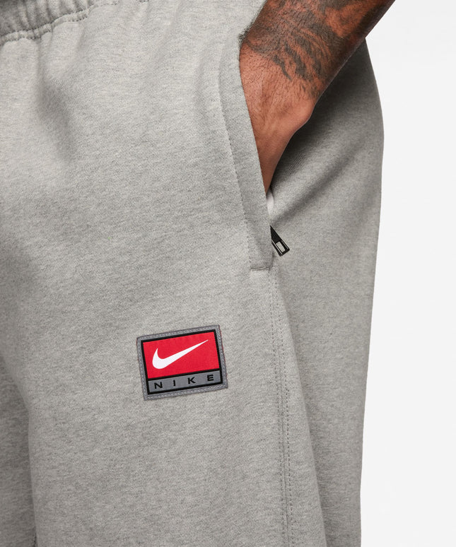 Nike Mens Solo Swoosh Joggers - Grey/White