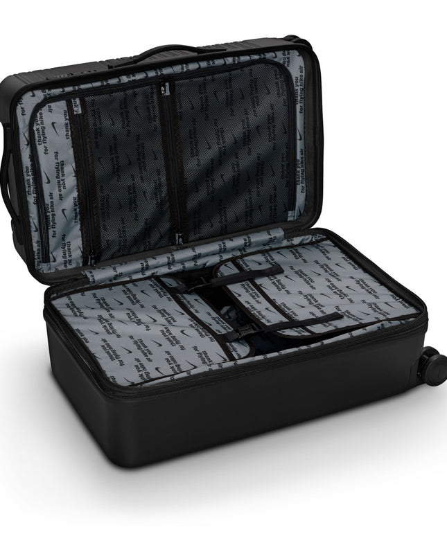 Nike Adult Medium Checked Luggage - Black