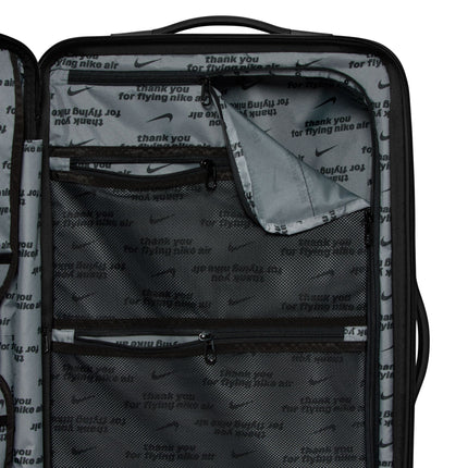 Nike Adult Medium Checked Luggage - Black
