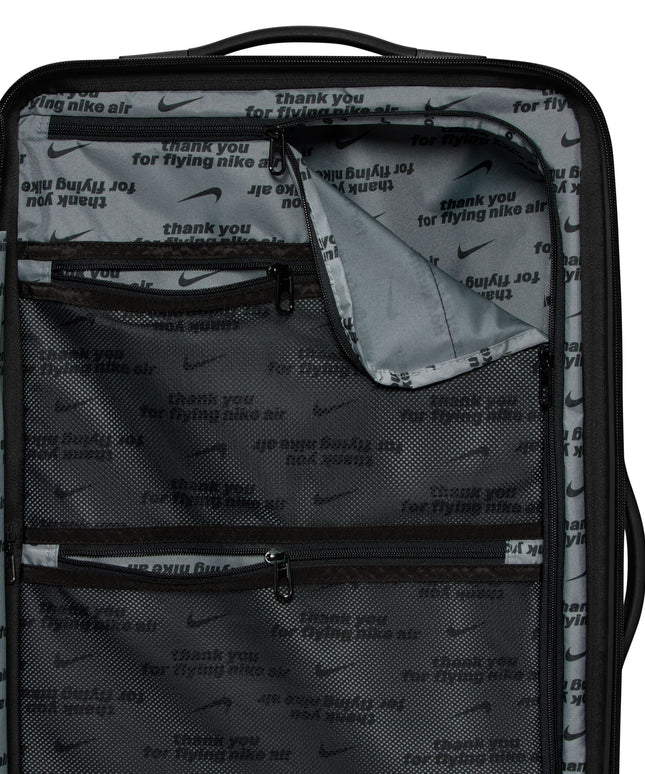 Nike Adult Medium Checked Luggage - Black