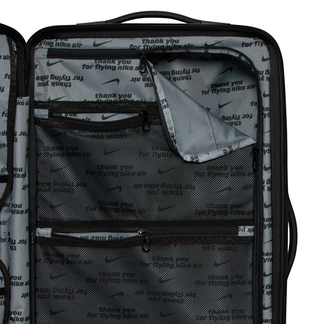 Nike Adult Medium Checked Luggage - Black