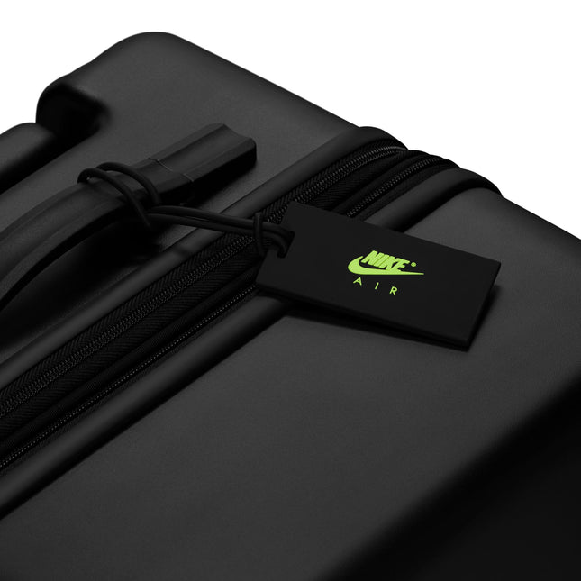 Nike Adult Medium Checked Luggage - Black
