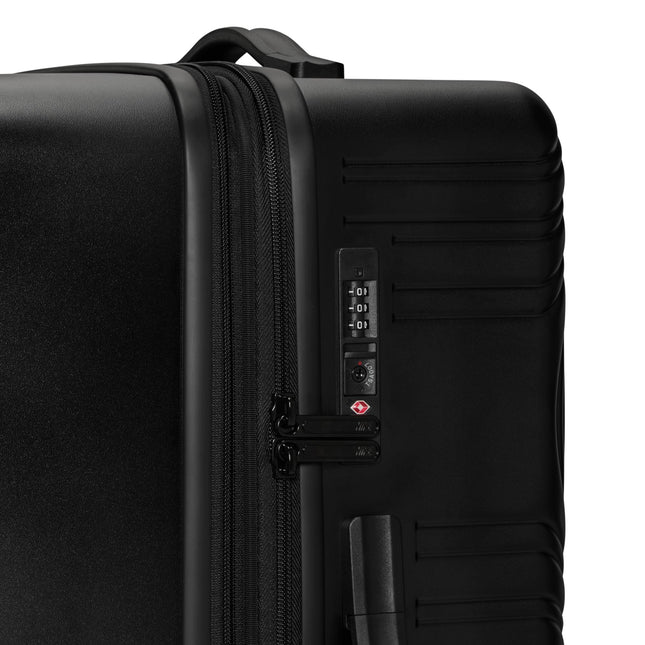 Nike Adult Medium Checked Luggage - Black
