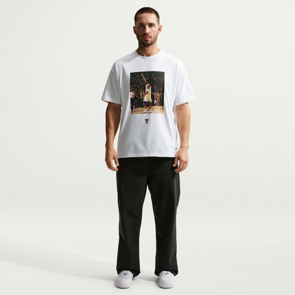 Nike Mens Kobe 81 Points Basketball Tee - White