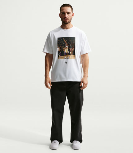 Nike Mens Kobe 81 Points Basketball Tee - White