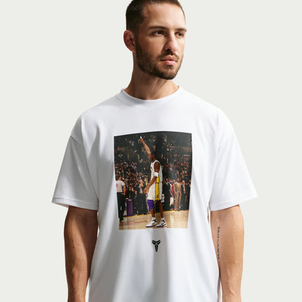 Nike Mens Kobe 81 Points Basketball Tee - White