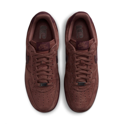 Nike Mens Air Force 1 Low Retro Premium - Red Sepia
