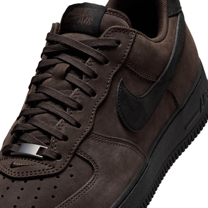 Nike Mens Air Force 1 Low Retro Premium - Black Tea