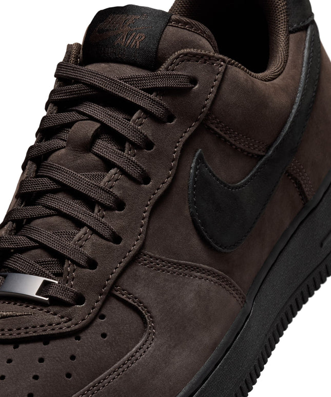 Nike Mens Air Force 1 Low Retro Premium - Black Tea
