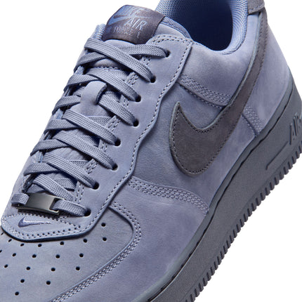 Nike Mens Air Force 1 Low Retro Premium - Dark Sky Blue
