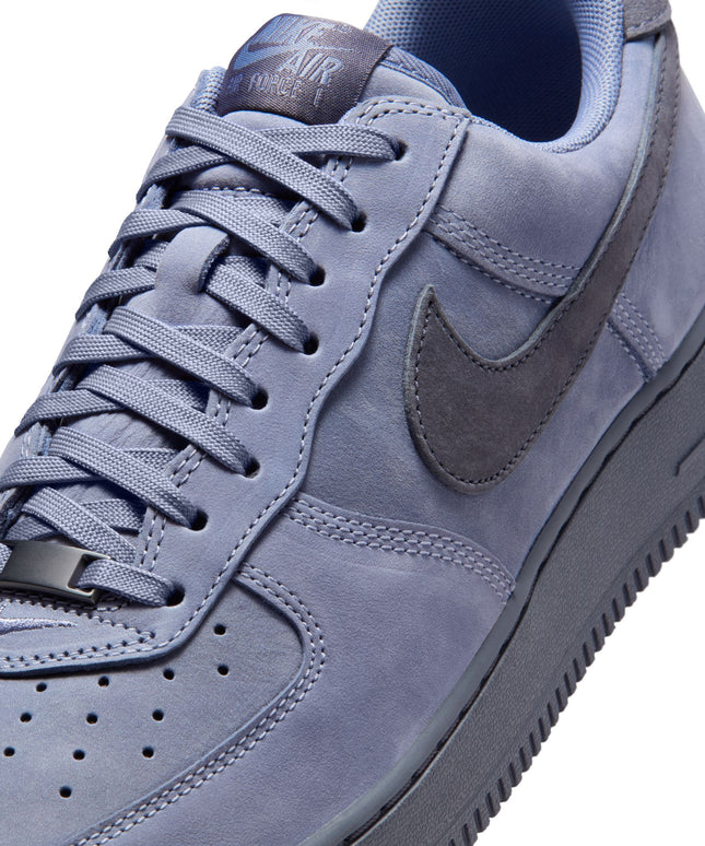 Nike Mens Air Force 1 Low Retro Premium - Dark Sky Blue