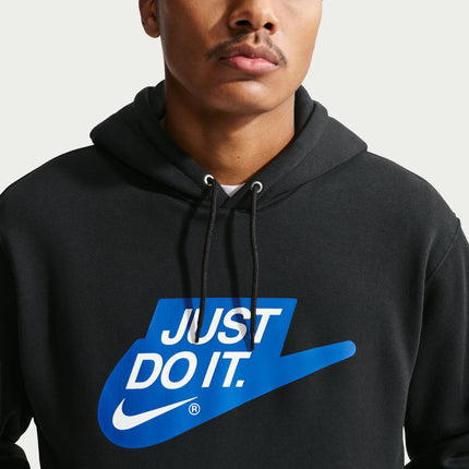 Nike Mens Fleece Hoodie - Black