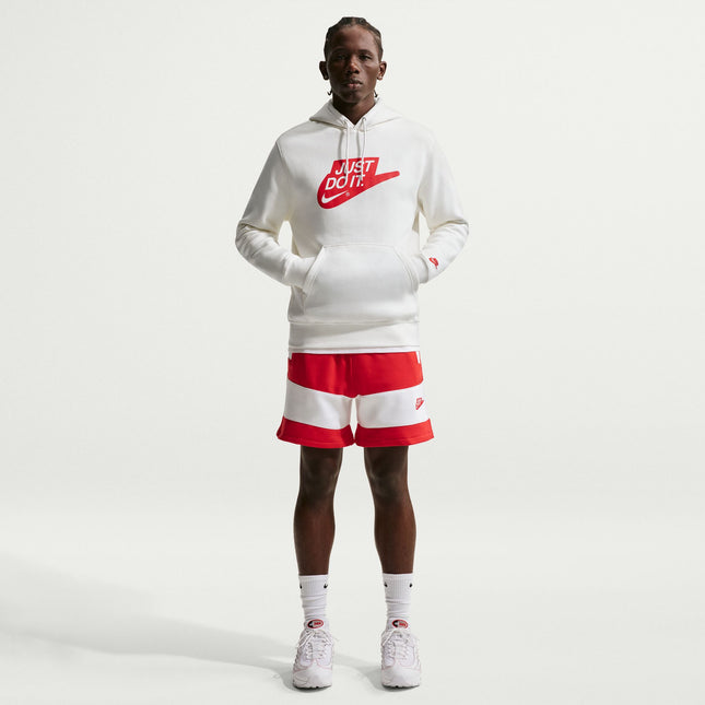 Nike Mens Fleece Hoodie - Sail