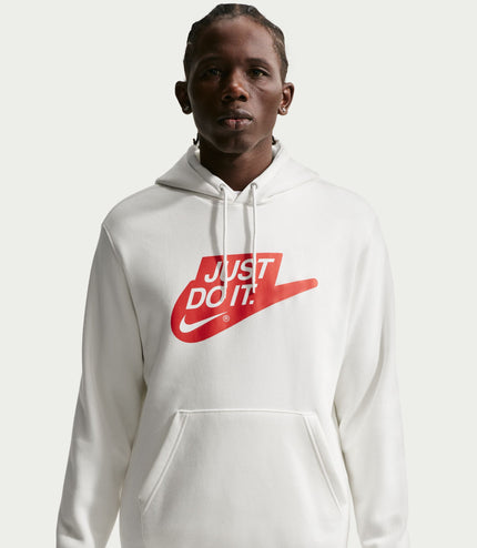 Nike Mens Fleece Hoodie - Sail