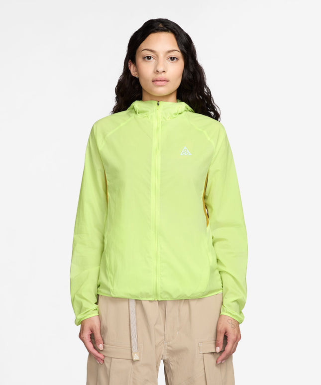 Nike Womens ACG Repel Trail Running Jacket - Light Lemon Twist