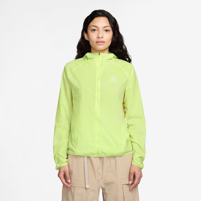 Nike Womens ACG Repel Trail Running Jacket - Light Lemon Twist