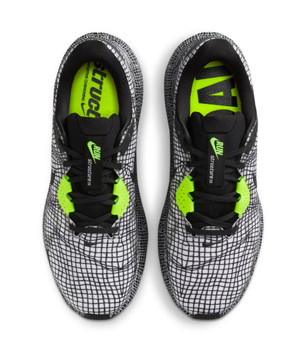 Nike Mens Structure 26 - White/Black/Volt