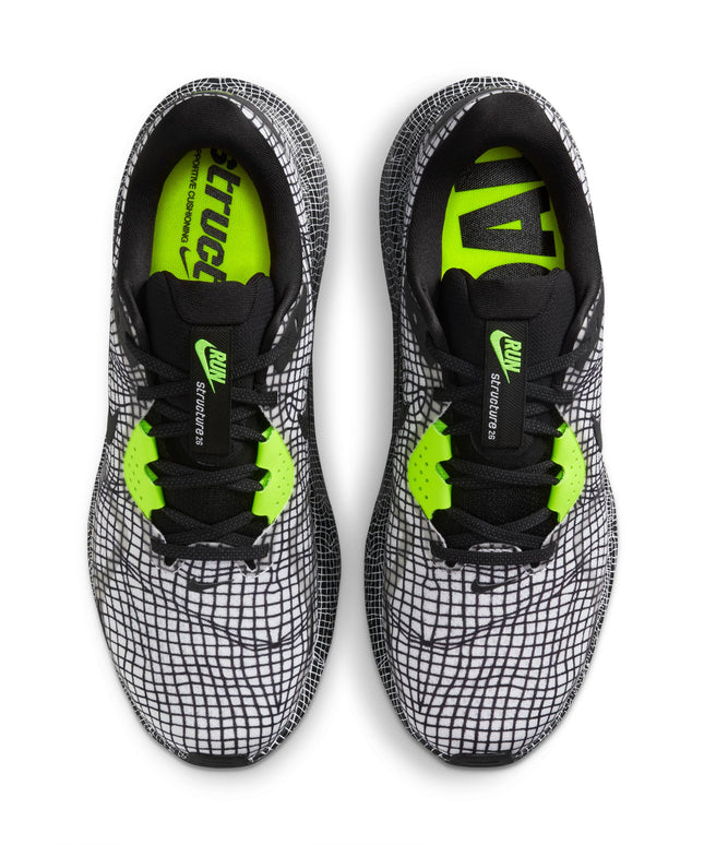 Nike Mens Structure 26 - White/Black/Volt